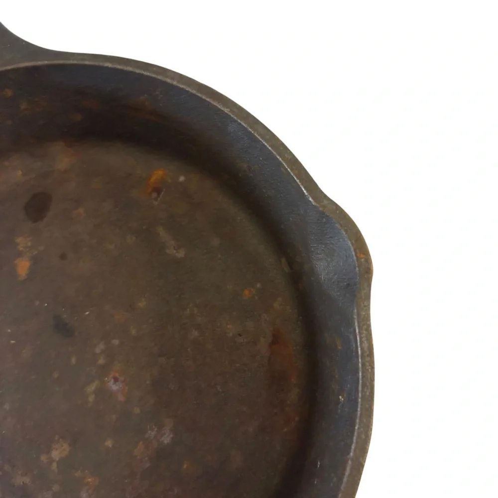 Lodge Vintage Cast Iron Skillet Bundle 2 Piece Set 6.5” Made In USA